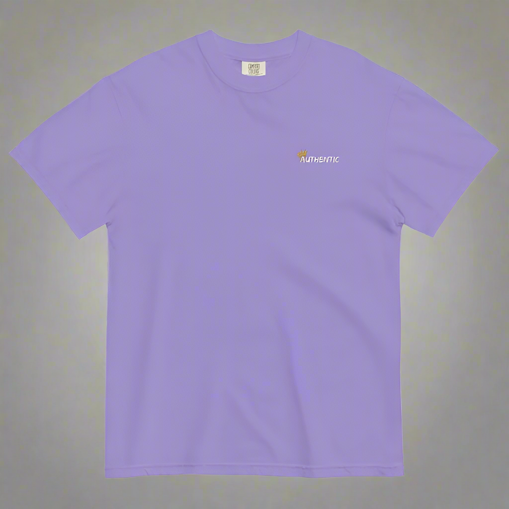 Authentic Design garment-dyed heavyweight t-shirt