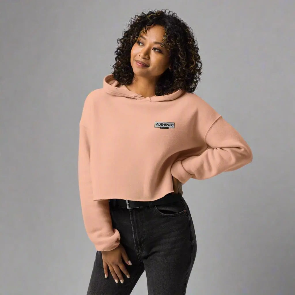 Authentic Branded Crop Hoodie Authentic Goods Co.