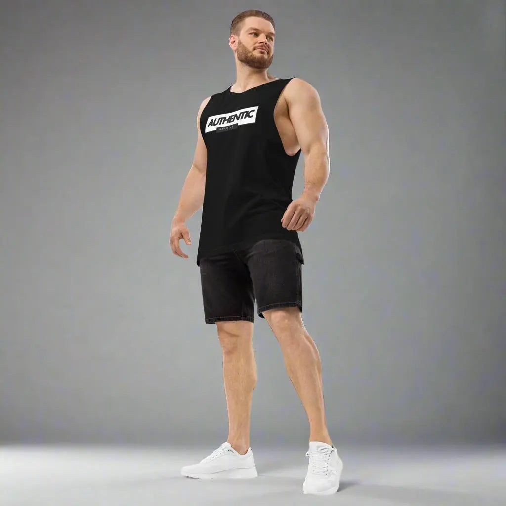 Authentic Design - Men Tank Tee Authentic Goods Co.