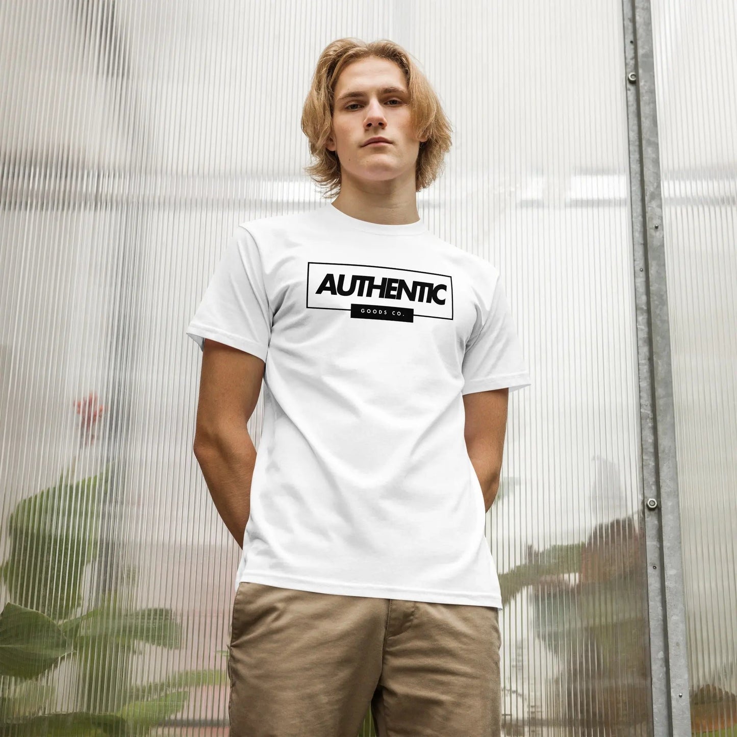 Authentic Design - Unisex organic cotton tee Authentic Goods Co.