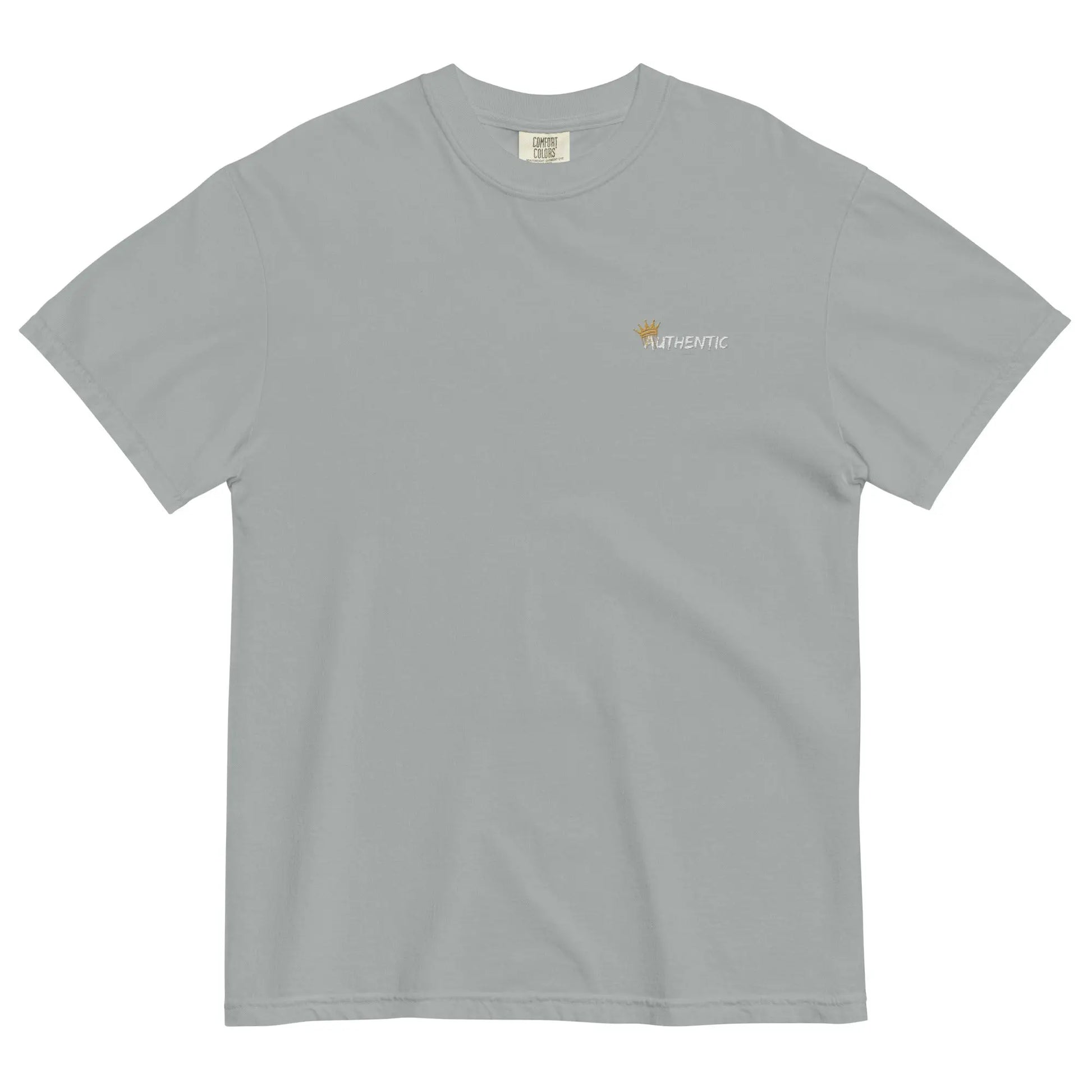Authentic Design garment-dyed heavyweight t-shirt Authentic Goods Co.